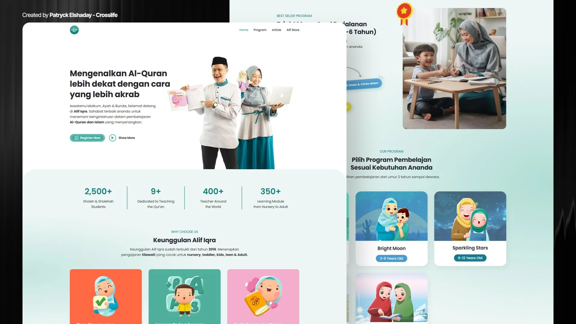 Website Alif Iqra