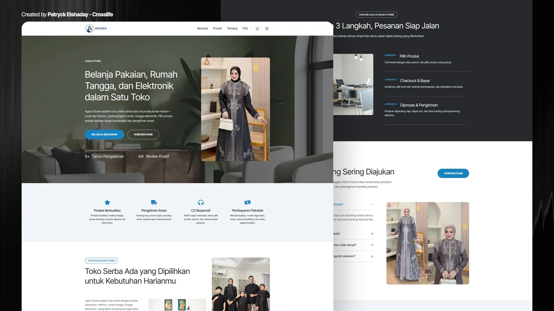 Website Agara Storee