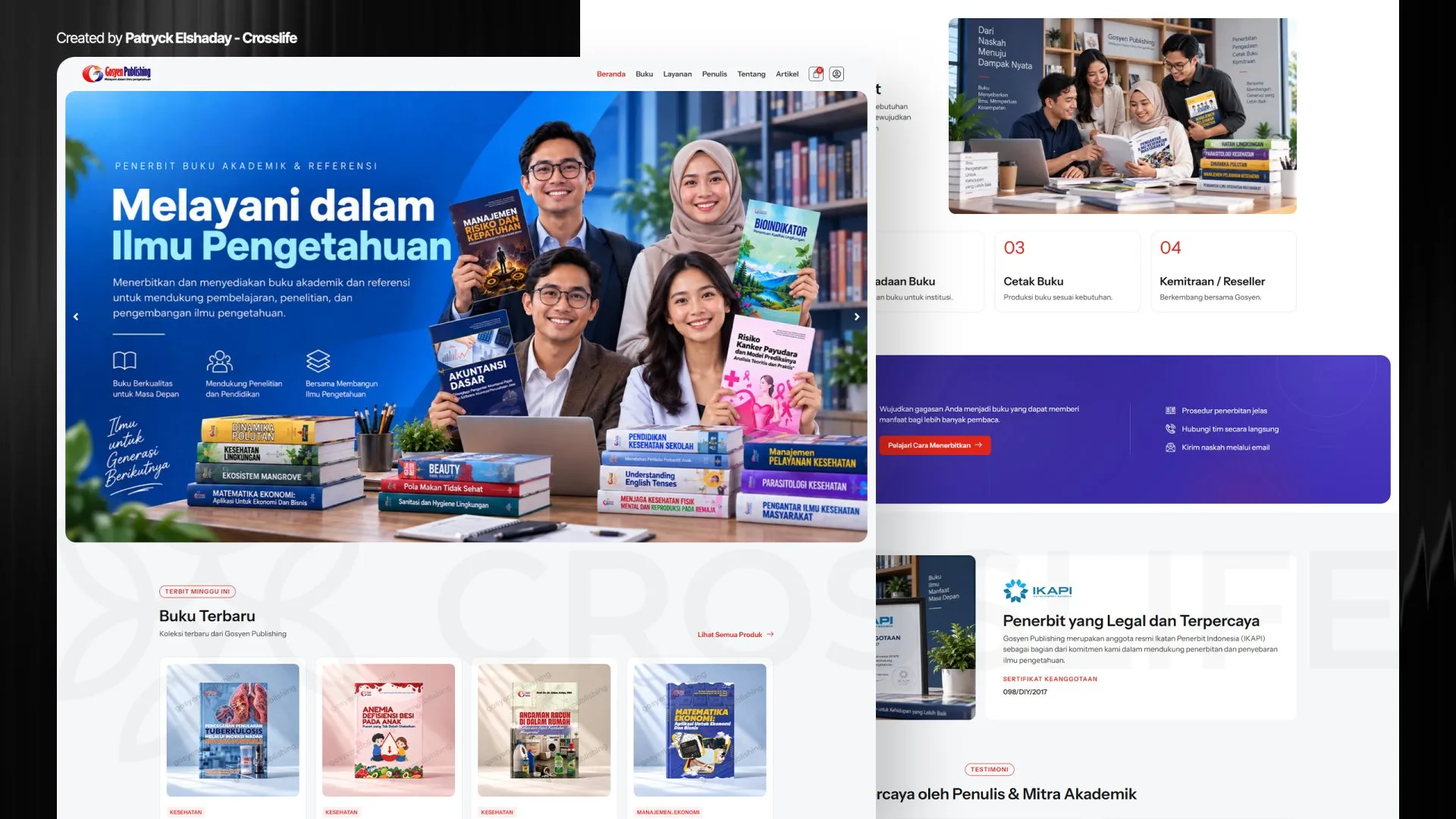 Website Gosyen Publishing