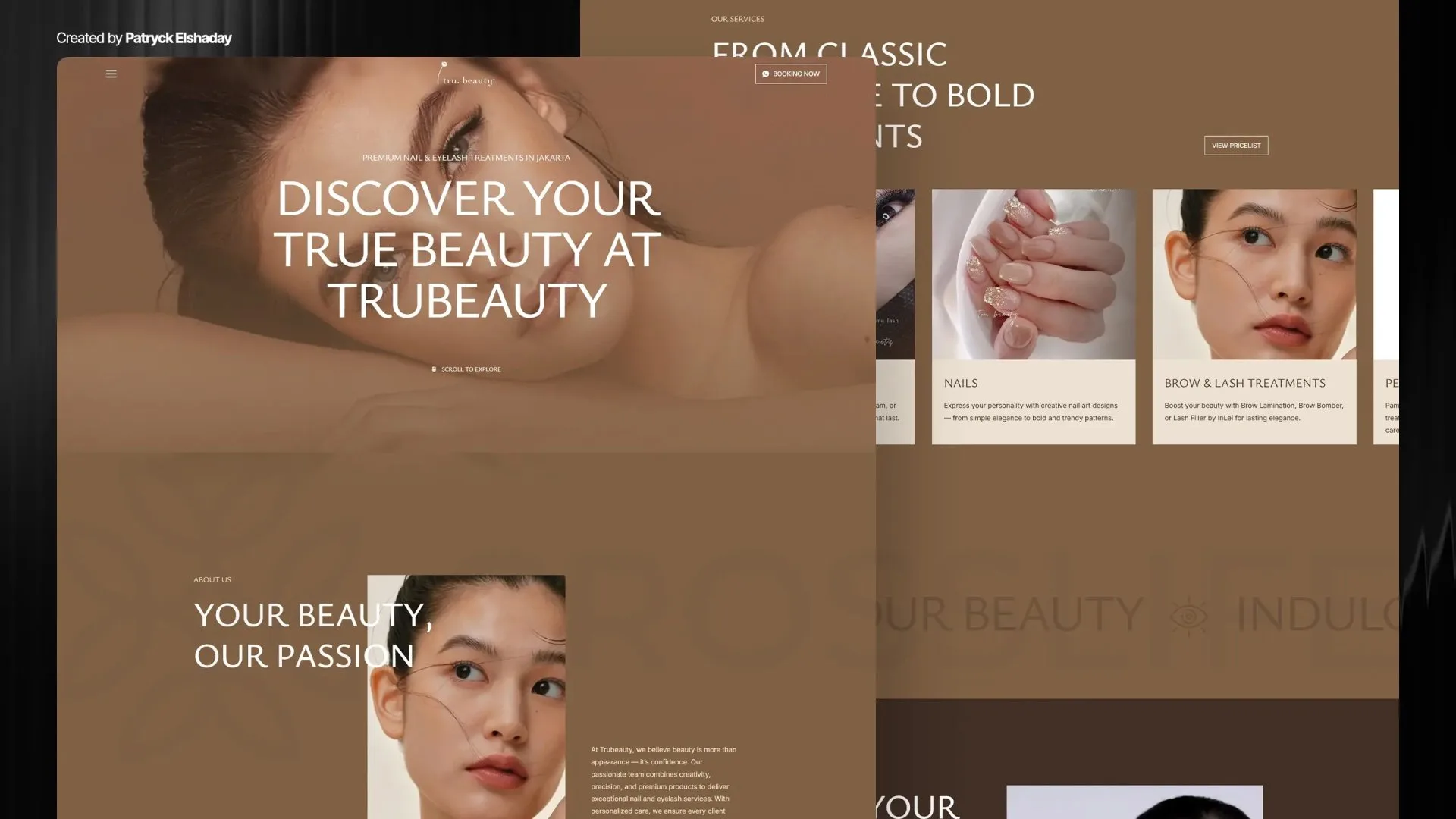 Website Trubeauty Salon