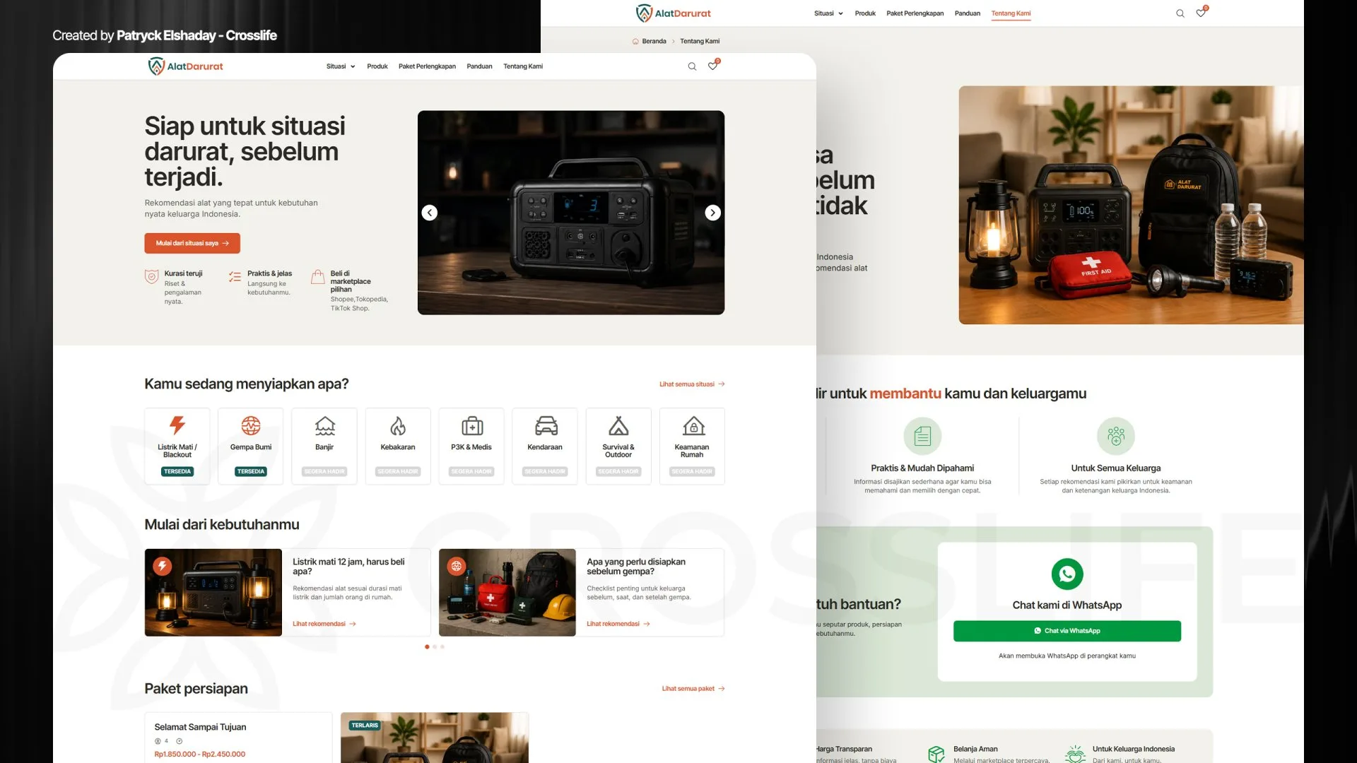 Website Alat Darurat