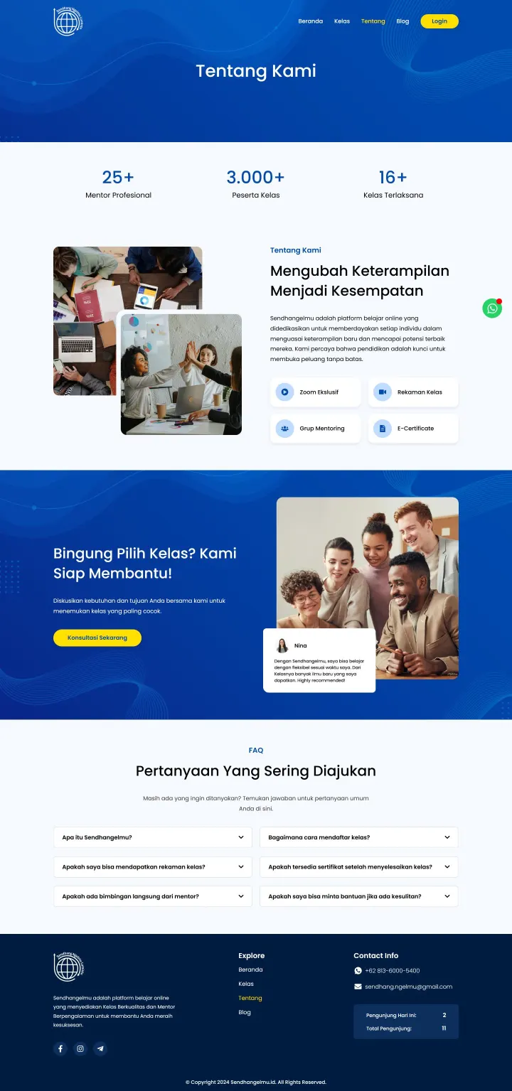 Halaman 5 website Sendhangelmu