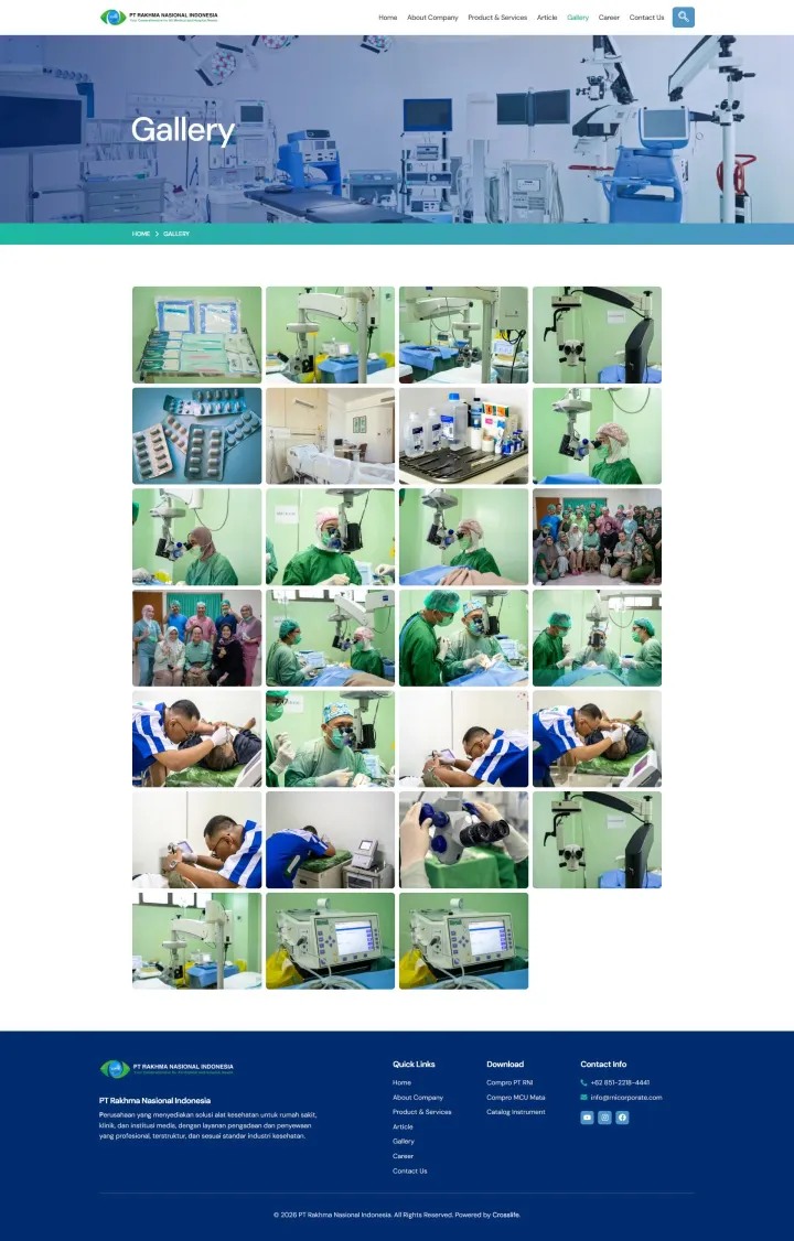 Halaman 5 website RNI Corporate