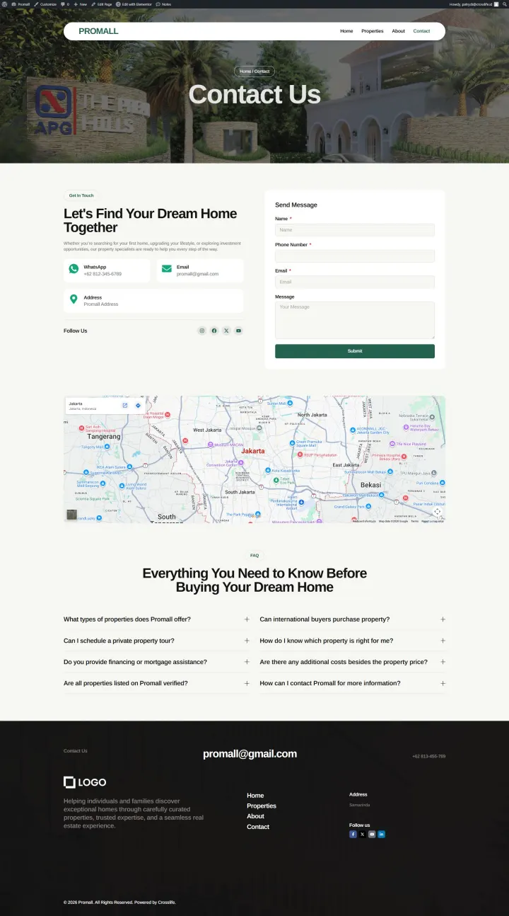 Halaman 3 website Promall
