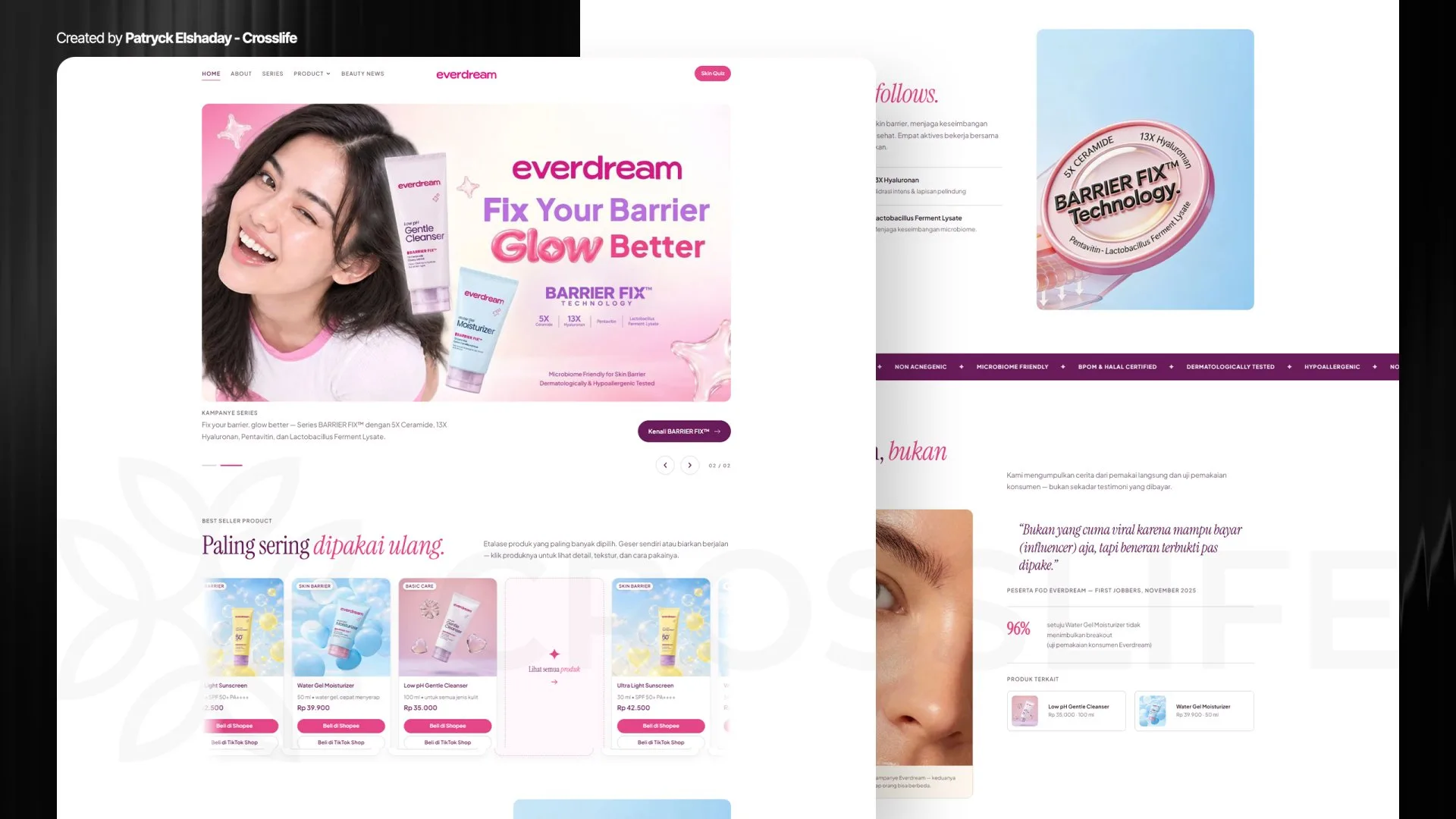 Website Everdream