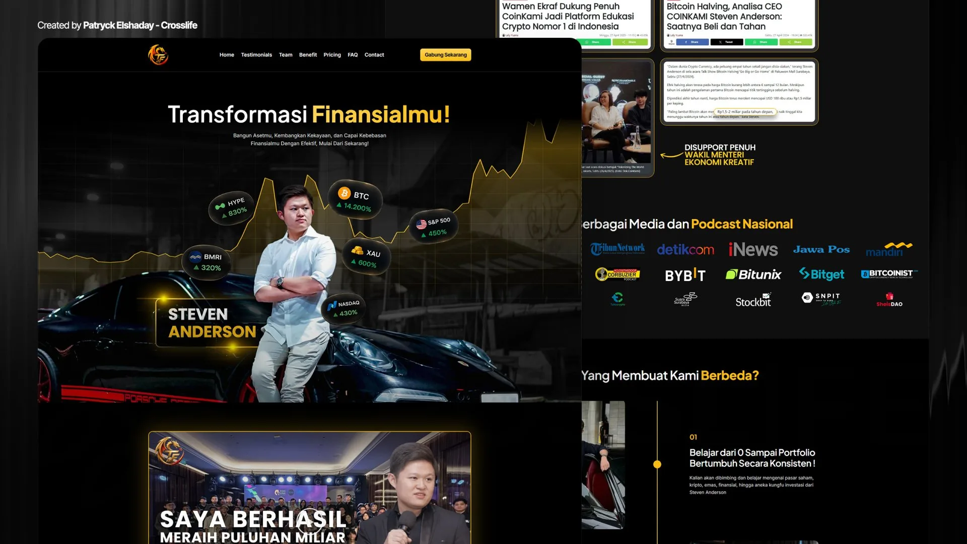 Website Transformasi Finansial