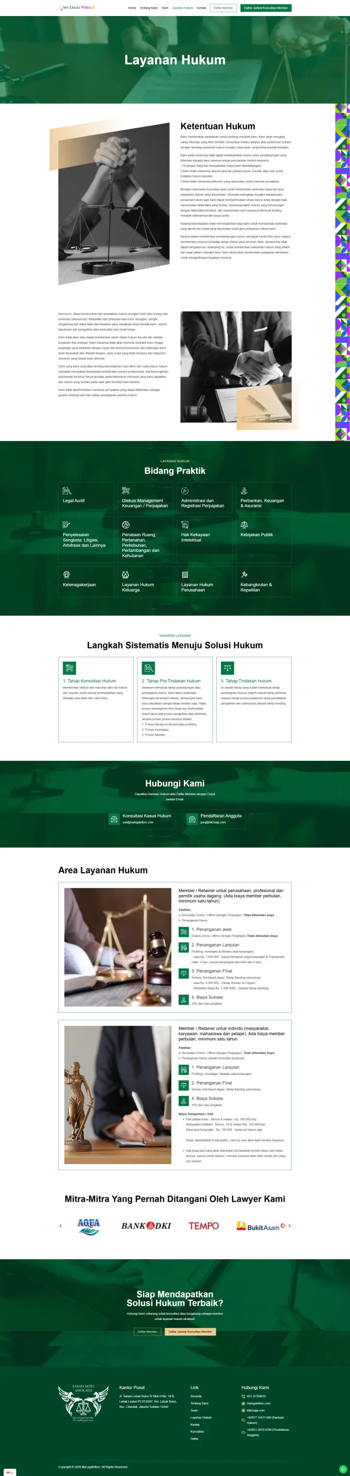 Halaman 3 website MyLegalVibes - Kanaya Moto Advocates