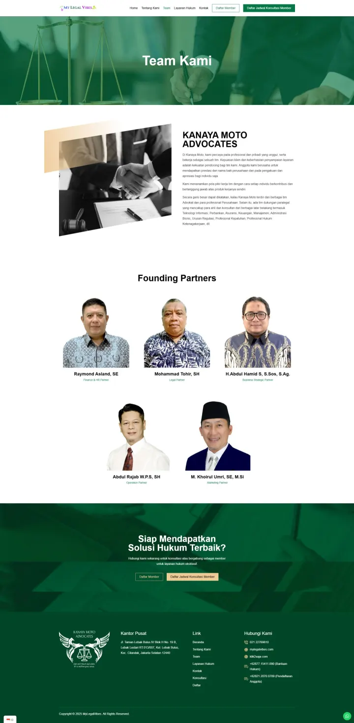 Halaman 4 website MyLegalVibes - Kanaya Moto Advocates