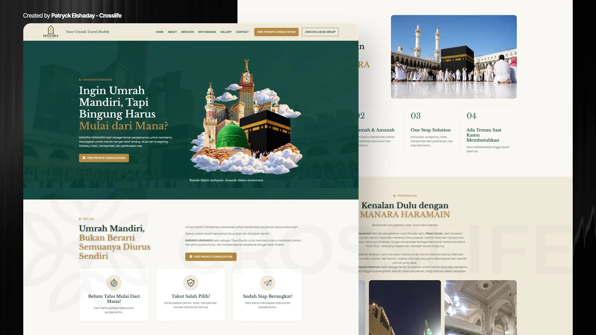 Website Manara Haramain