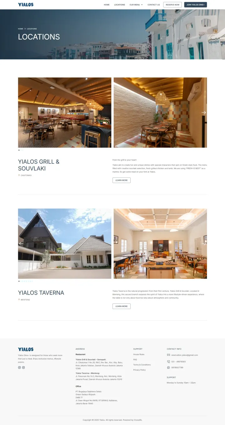 Halaman 3 website Yialos