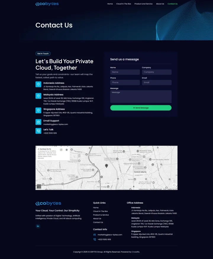 Halaman 4 website EcoBytes Group