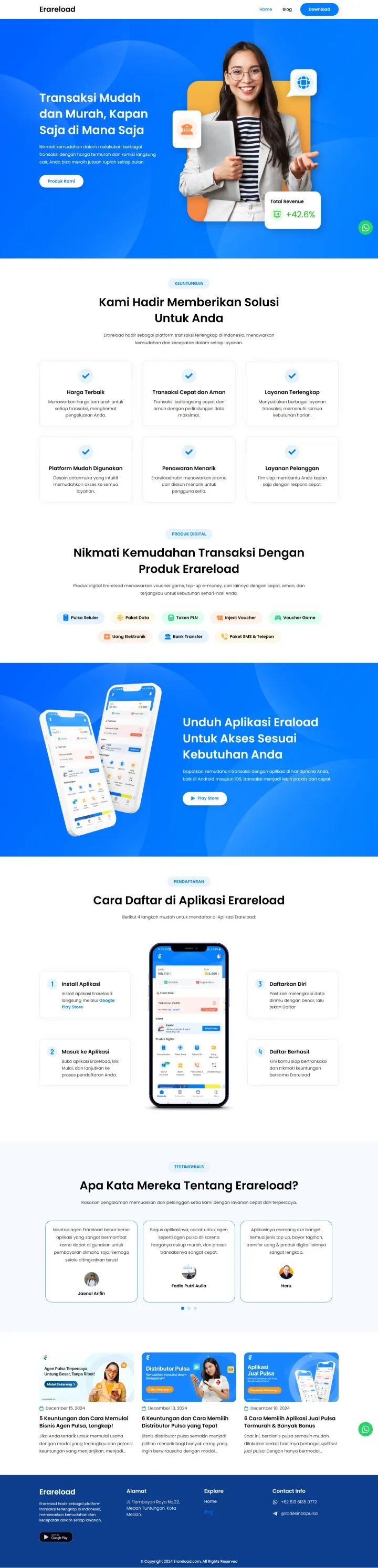 Halaman 3 website Erareload