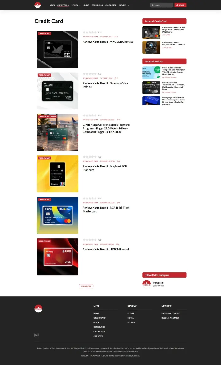 Halaman 3 website IndoMiles