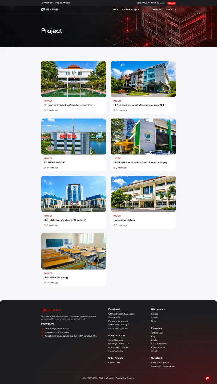 Halaman 2 website Mekansm