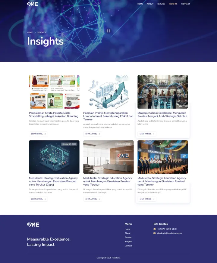 Halaman 4 website Medulenta