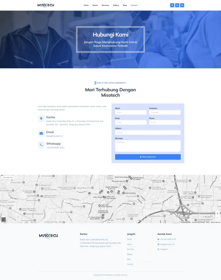 Halaman 4 website Misotech