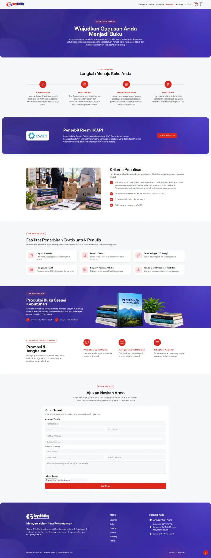 Halaman 4 website Gosyen Publishing