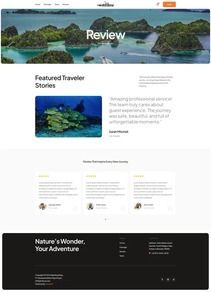 Halaman 3 website Raja4Kayaking