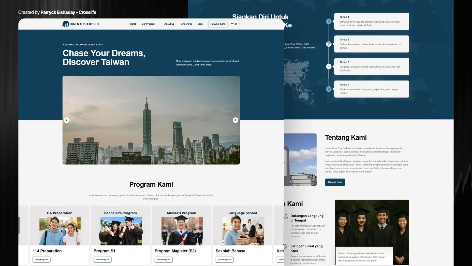 Website Lumen Terra Bright