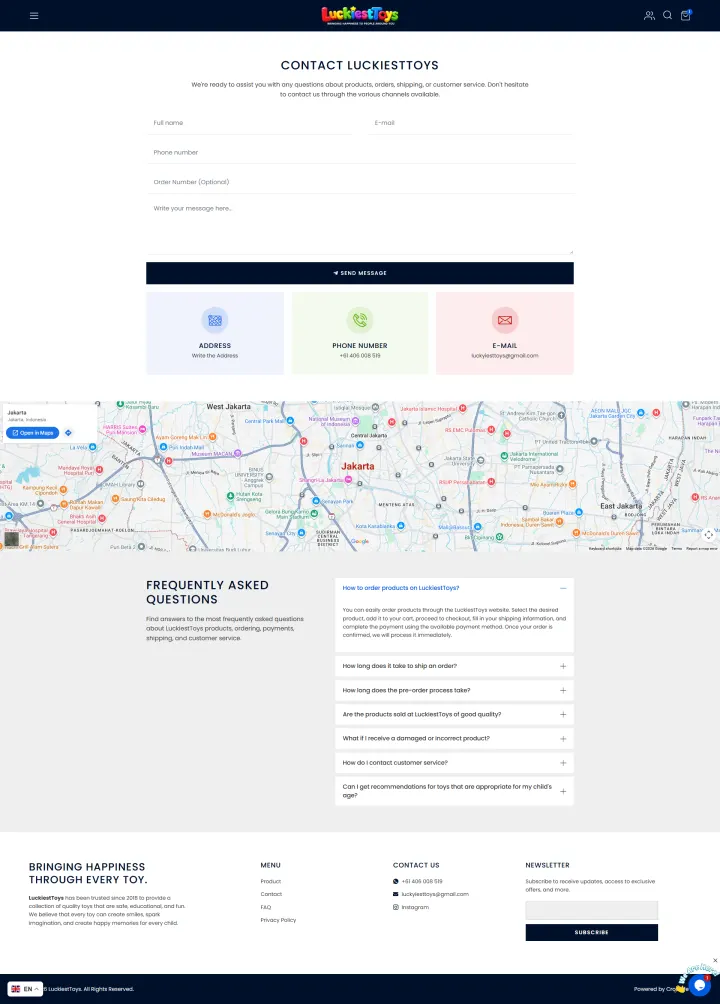 Halaman 4 website LuckiestToys